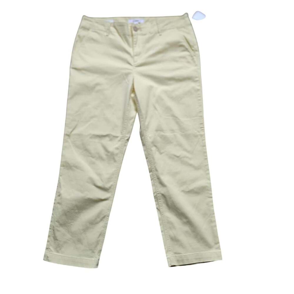 LOFT Women's Yellow Trousers